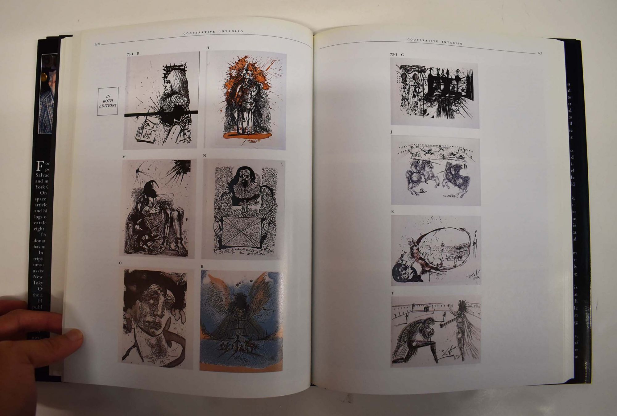 The Official Catalog of The Graphic Works of Salvador Dali Albert Field
